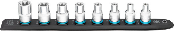 Hazet SmartRail, vierkant, hol 12,5 mm (1/2 inch), buiten TORX® profiel, aantal gereedschappen: 8, 900E-SR/8