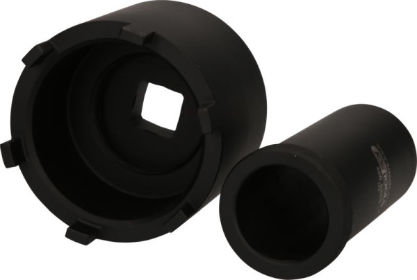 KS Tools borgmoersleutelset met geleidebuis voor Mercedes, Ø 75 mm, 2 stuks, 460.5630