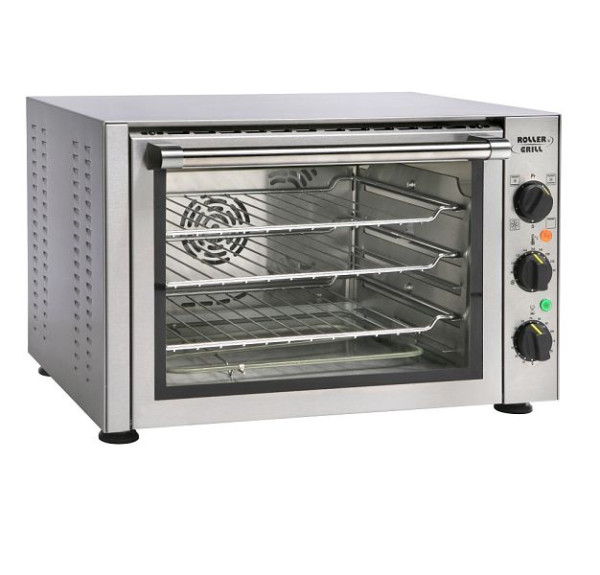 Stalgast heteluchtoven, vier laden, vijf functies, afmetingen 460 x 550 x 335 mm (BxDxH), KE2002340