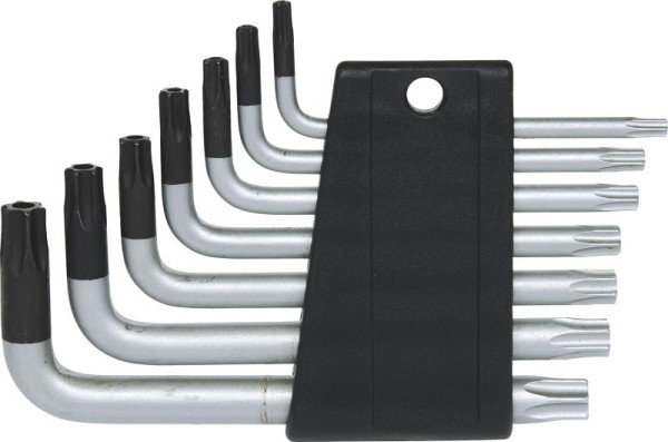 KS Tools Torx stiftsleutelset met boring, kort, 7-delig TB10-TB40, 151.4150