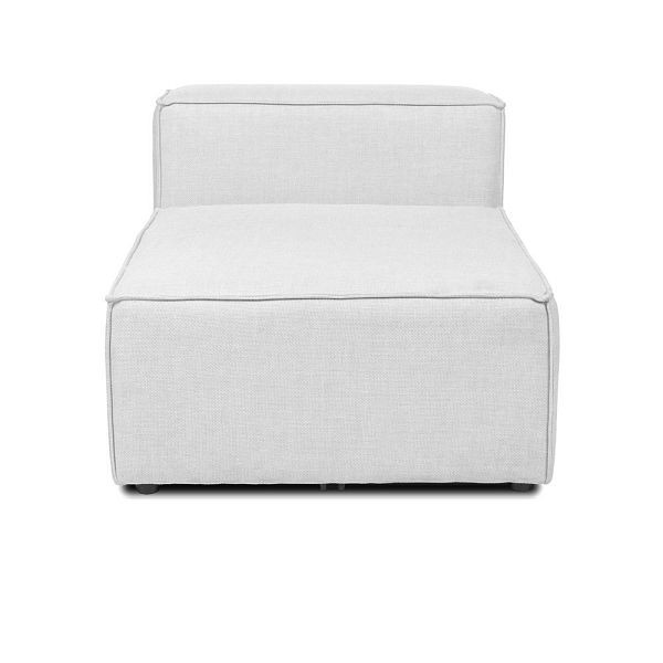 HOME DELUXE Modulaire bank VERONA middenbank - lichtgrijs, 49382