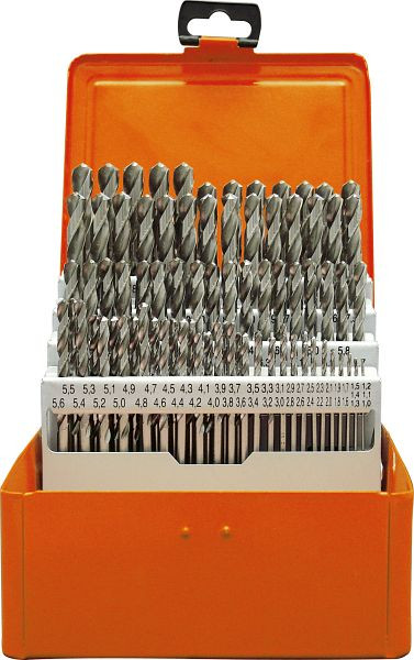 Projahn boorcassette HSS-G 91 stuks 1-10 / 0.1 mm ECO, 60436
