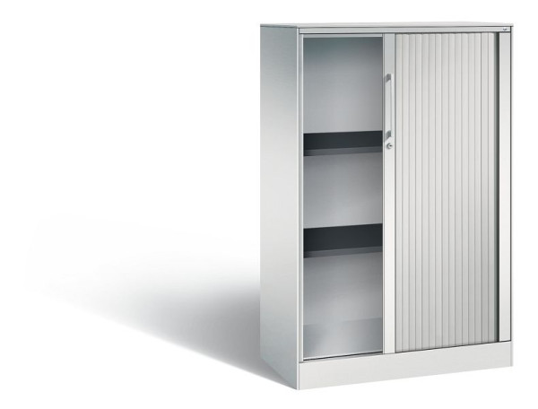 C+P rolluikkast Asisto, H1310xB800xD435mm, kleur: lichtgrijs, beugelgreep, 3 niveaus, 143033-000 S10053
