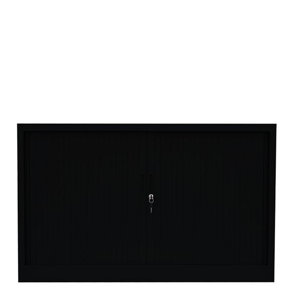 Lüllmann horizontale rolluikkast, 1050 x 1200 x 460 mm, gitzwart/gitzwart, 555139