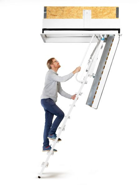 Wippro Isotec zoldertrap 200, schaalopening: 130x70 cm, 17295