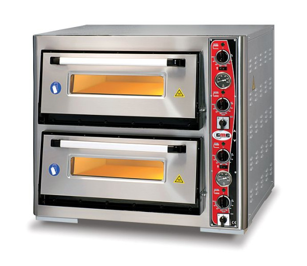 GMG pizzaoven CLASSIC PF 7070 DE-T, 2 bakkamers, PF7070DE-T