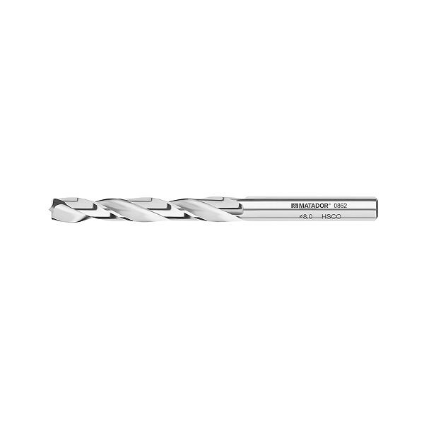 MATADOR speciale boor HSS Co 5, DIN 1412, 8 mm, 0862 0004