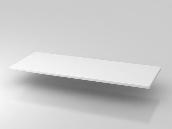 Hammerbacher plank 100cm 6/7 wand wit, 96,2x37,6x2,2 cm (BxDxH), V6010/W