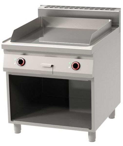 RM Thermik Series 900, elektrische grillplaat met onderstel, 800x900x900 mm, glad grilloppervlak, FTH-90/80E