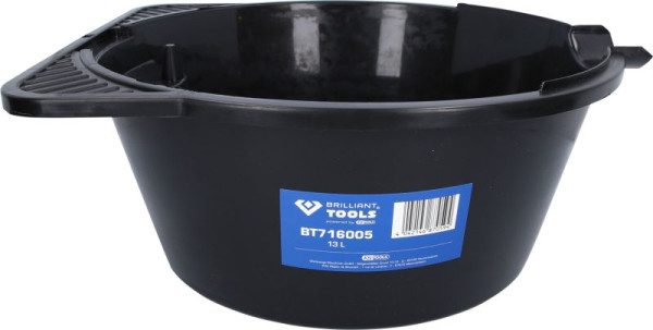 Brilliant Tools olieopvangbak/multifunctionele pan, 13 liter, BT716005