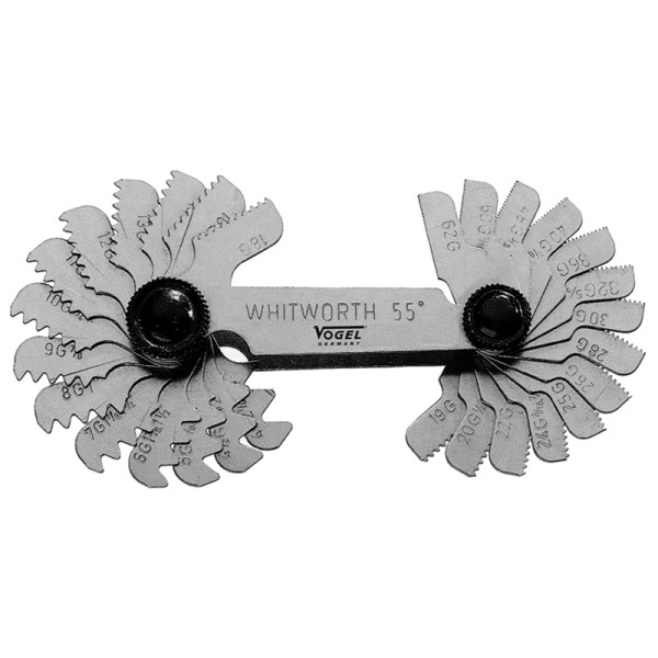 Vogel Germany draadsjabloon, 0,25 - 6,00 mm, 24 vellen, 471009