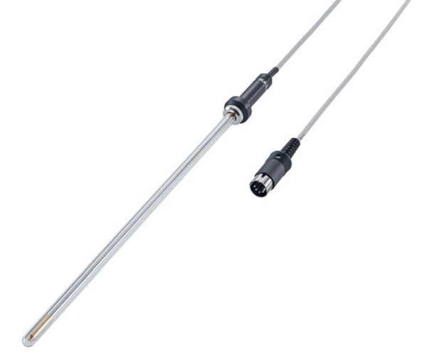 IKA temperatuursensor, RVS, glas gecoat, Ø8 mm, 230 mm, PT 100.51, 0002600300