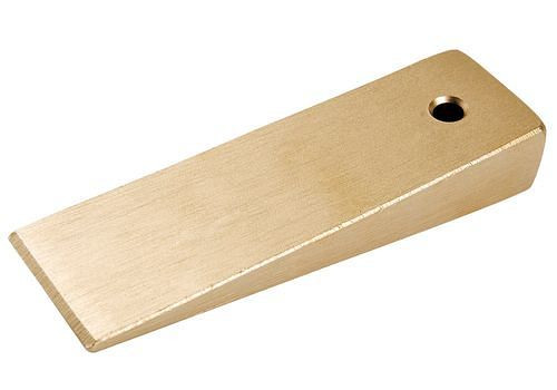 DENIOS wig met gat 100 x 30 x 15 mm, speciaal brons, vonkvrij, voor Ex-zones, 262-938
