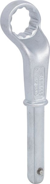 KS Tools trekringsleutel, gebogen, 27 mm, 517.9027