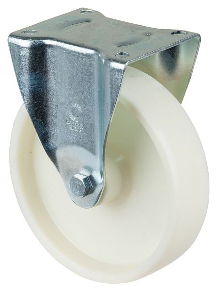 BS Rolls Zwaarlastwiel, bokwiel, wielbreedte 50 mm, wiel-Ø 200 mm, draagvermogen 400 kg, loopvlak/wiellichaam kunststof, rollager, N110.B10.200
