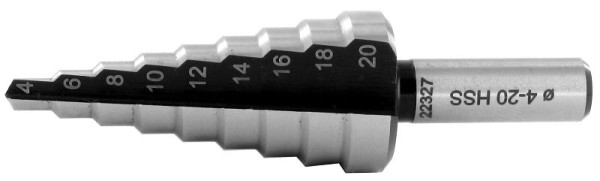 Famag stappenboor HSS, buiten Ø: 4-12 mm, 3692.012.00