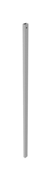 Schake beschermrailing, stalen buis 70 x 70 mm, dwarsbalk van stalen buis, buislengte: 2300 mm, thermisch verzinkt, 4223