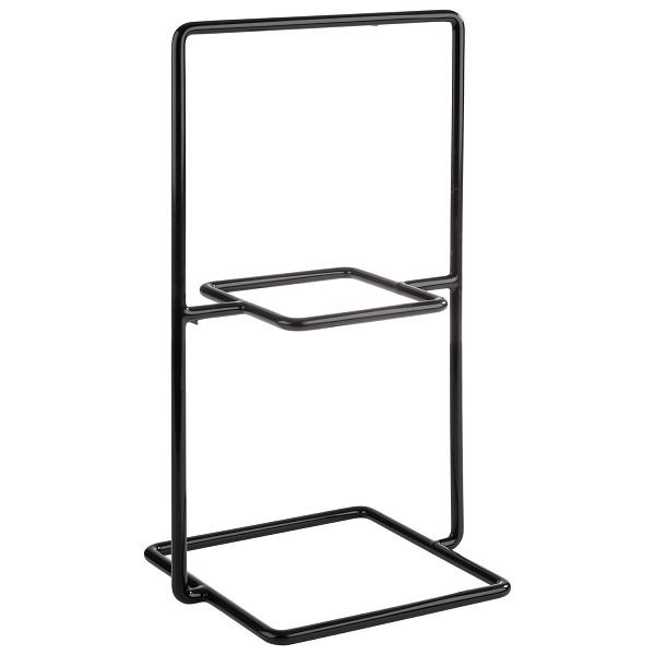APS buffetstandaard, 23 x 19 x 40,5 cm, metaal, PVC, zwart, met antisliplaag, -PERFECTO-, 33304