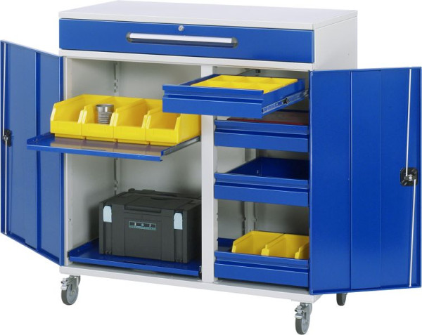 RAU zijkast sta bureau - model 35, B1100 x D520 x H1185 mm, 07-1100T-M35F.11