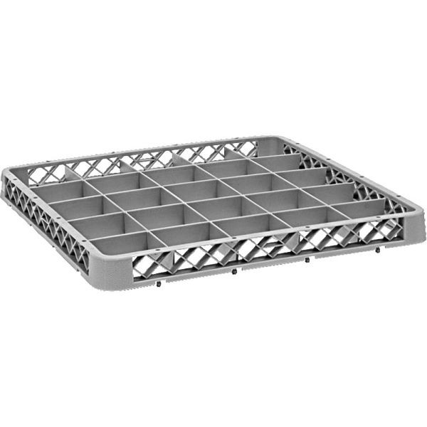 gel-o-mat opzetrand voor glazen + kopjes met 25 vakken, 500x500x104 mm, 3043.AR25