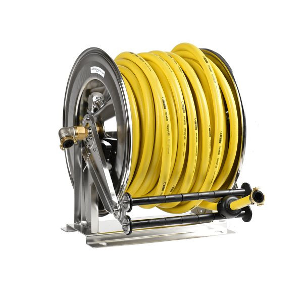 Ebinger slanghaspel OSM 710, max. 12bar / 50°C, 60m - 1/2" PVC-weefselslang, 1.714.101