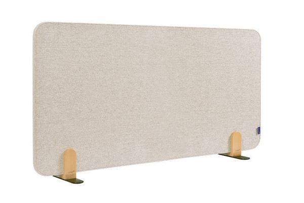 Legamaster ELEMENTS akoestische tafelverdeling 60x120cm zachtbeige incl. 2 beugels, 7-209834