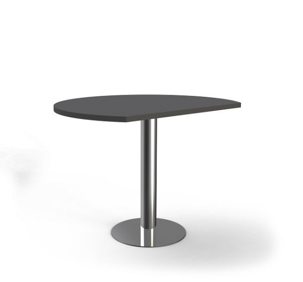 Kerkmann vergadertafel D 1000 x H 720-820 mm, Artline, kleur: antraciet, 11765713