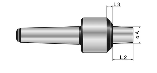 MACK basislichaam voor draaibare centreerconus M 80, 13-MGK-M80