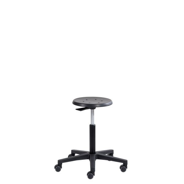SOFAME werkkruk ERGODYN 2000 met wielen, zithoogte 45-65 cm, polyamide onderstel, W050010017