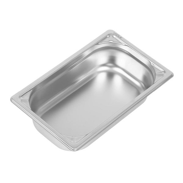 Vogue Heavy Duty GN Pan 1/4 RVS 65mm, DW446