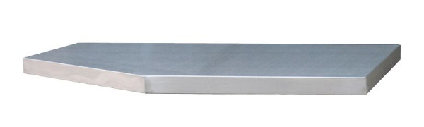 Kunzer hoek RVS plaat, WES34S