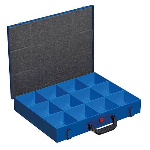 Bedrunka + Hirth Flex-Box-Metaal, 440 x 370 x 70 mm, 12 inzetstukken, 04.KK454121