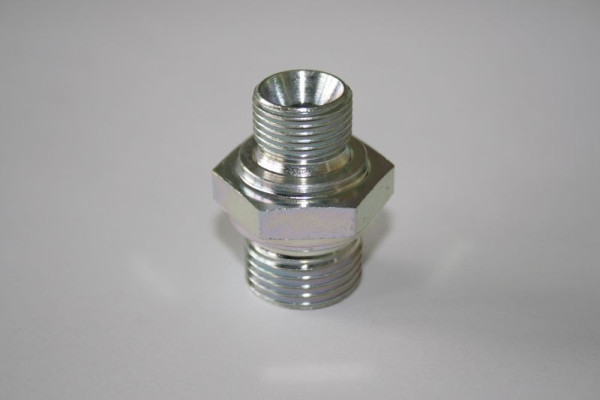 ELMAG dubbele nippel staal AG 1/2 x AG 3/8' (positie 8) voor Roll HD Industry OPEN 'versie PVC-trommel', 9402111