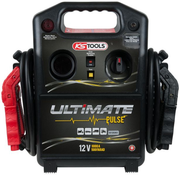 KS Tools 12 V condensatorbooster - mobiele starthulp 1800 A, 550.1840