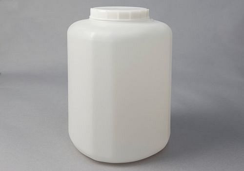 DENIOS container met brede hals van HDPE, natuurlijk transparant, 10 liter, 261-412