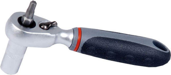 Projahn 1/4" dubbele omschakelbare ratel voor bit + dop, 4290
