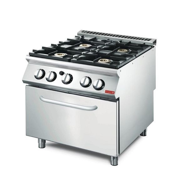 Gastro M gasfornuis met oven 70/80CFGB, GL928