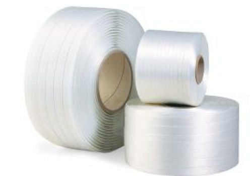 TransPak polyestertape, draadversterkt, 16 mm breed x 850 m, verpakking: 2 rollen, 299695