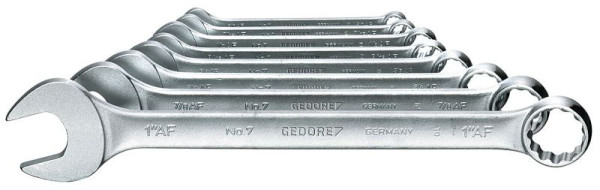 GEDORE ringsteeksleutelset, inch, 6091450