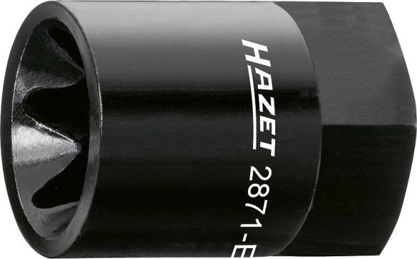Hazet remklauw TORX® insert, buitenzeskant 22 mm, extern TORX® profiel, E20, 2871-E20