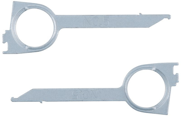 KS Tools ontgrendelingsgereedschap radio/navigatiesysteem Becker, 2-delig, 500.1377