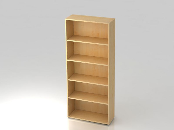Hammerbacher plank, 5OH 33cm diep esdoorn, 80x33x188 cm (BxDxH), V4000/3