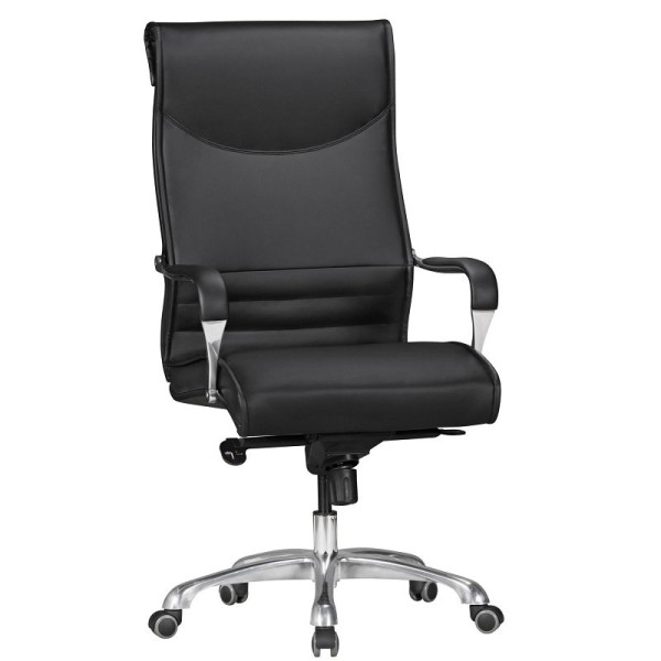 Amstyle bureaustoel Bigboss kunstleer zwart, SPM1.404