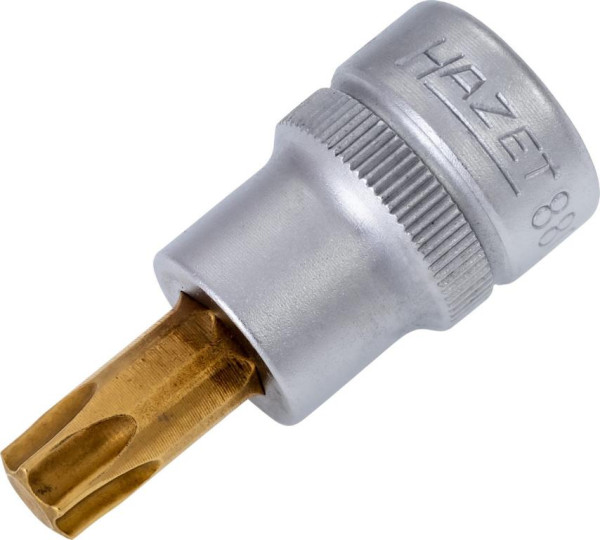 Hazet schroevendraaierdop TORX®, hol vierkant 10 mm (3/8 inch), binnen TORX® profiel, T45, 8802-T45