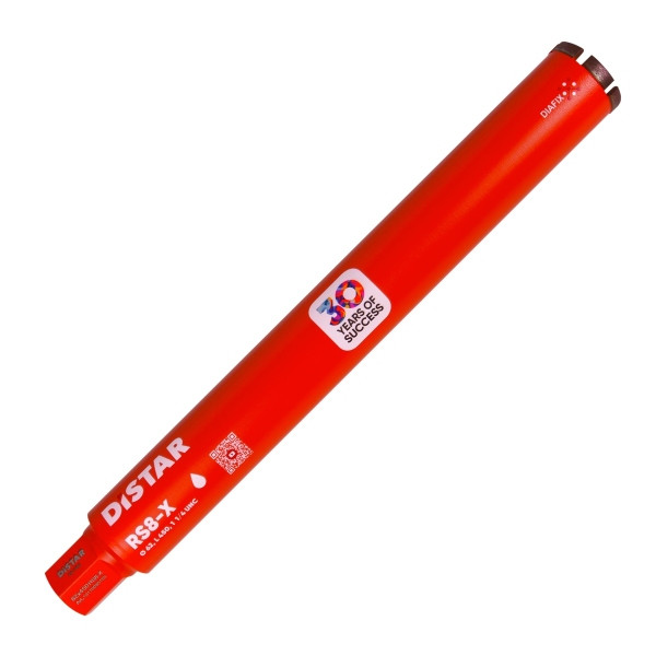 Distar diamantboor DDS-W 062x450x1 1/4 UNC RS8-X, 10170085155