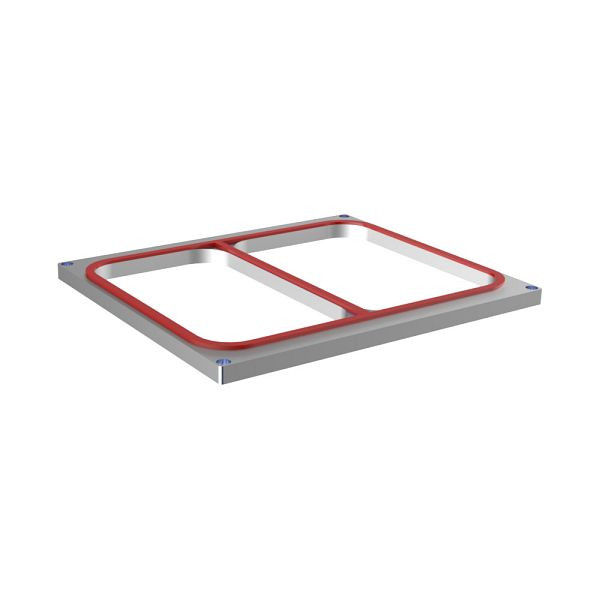 Stalgast afdichtingsframe, in tweeën gedeeld, 178 mm x 227 mm, NT0599002