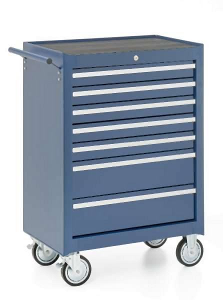 Metra Werkstattwagen, 7 Schubladen, blau, 10208, 4250417702080
