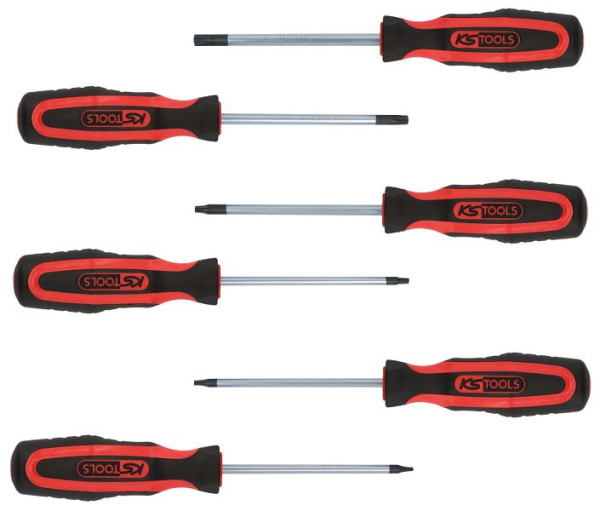KS Tools ERGOTORQUEplus schroevendraaierset, 6-delig, Torx, 159.0030