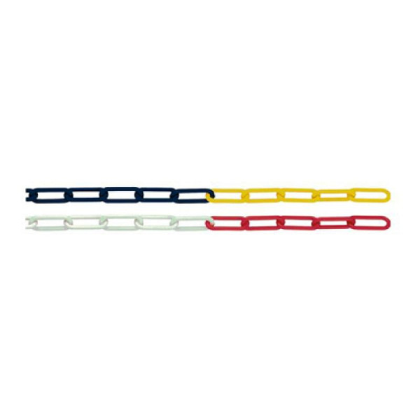Stone HGS afzetketting van polyethyleen, Ø 6mm, VE: 50m / rood / wit, 15093