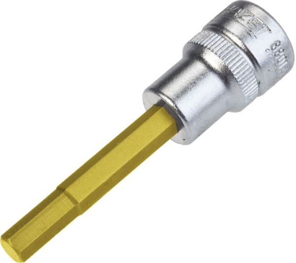 Hazet Schroevendraaier dop, hol vierkant 10 mm (3/8") zeskant dop profiel, 7/32", 8801A-7/32